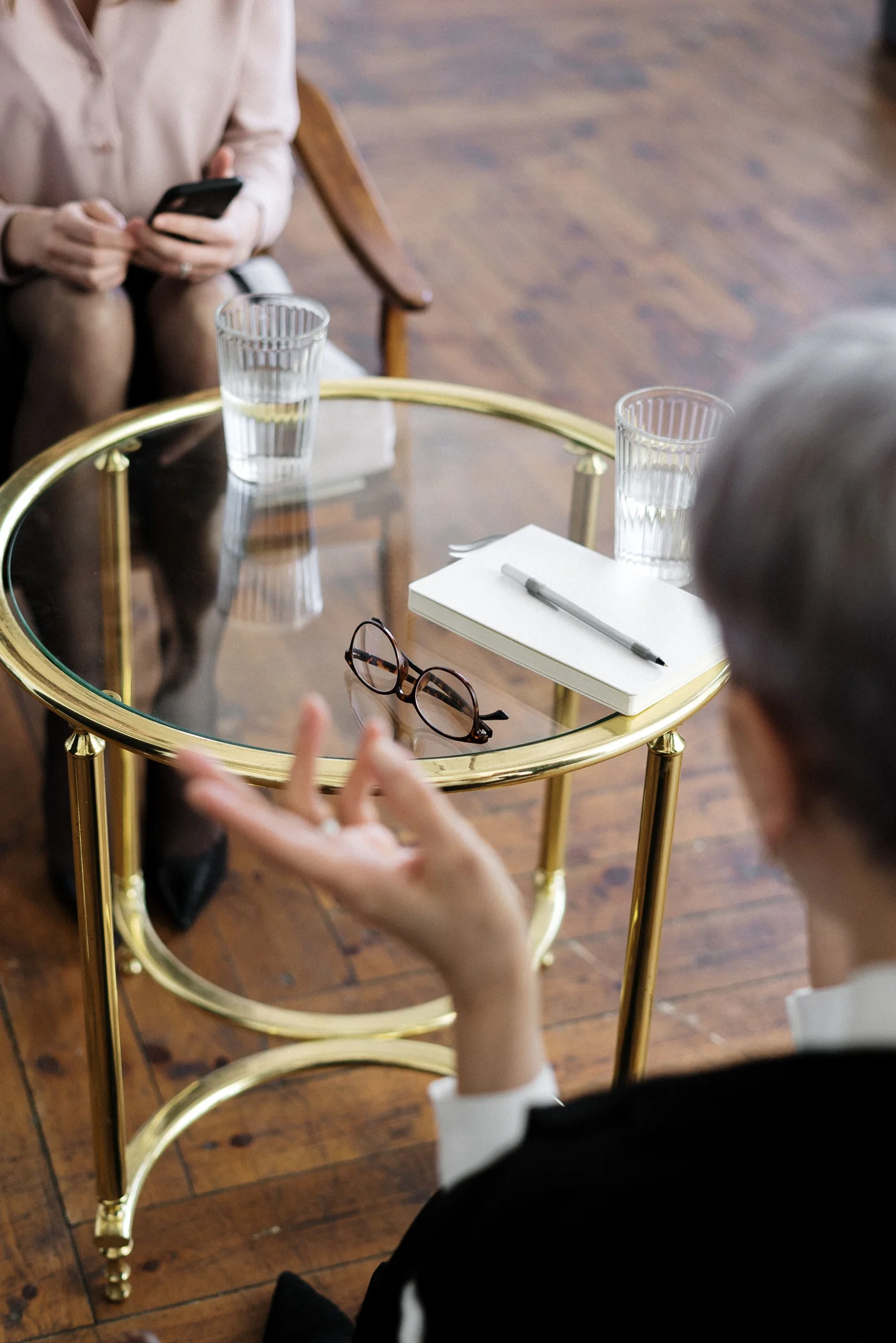 Coaching-Situation im persönlichen Gespräch