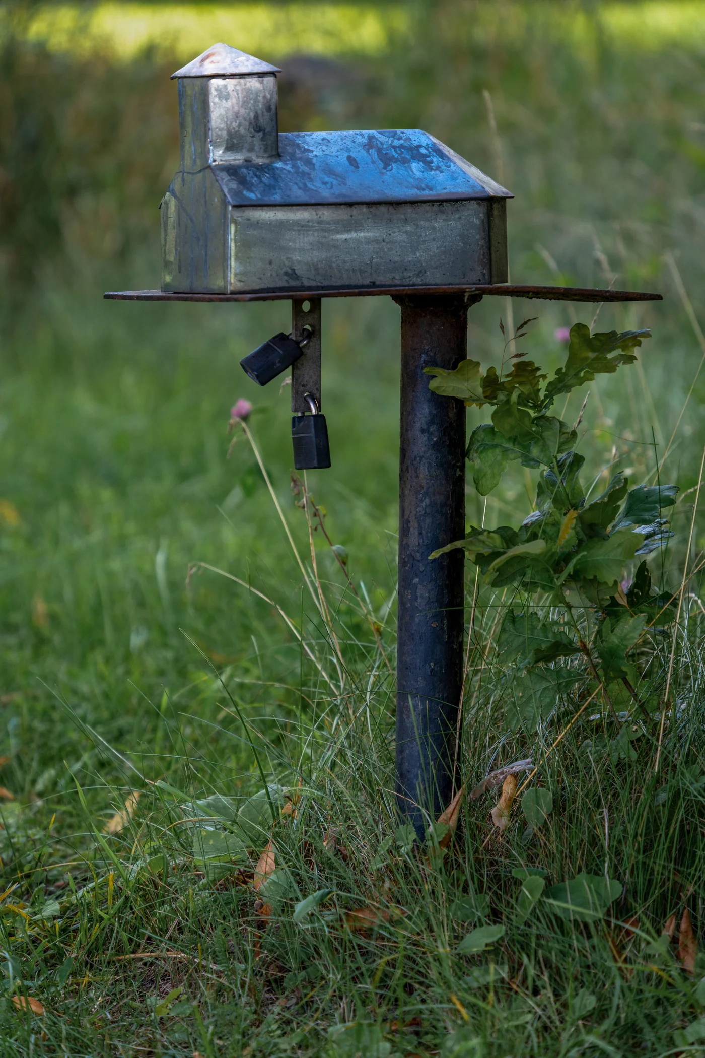 Mailbox in nature – a symbol of personal contact and exchange